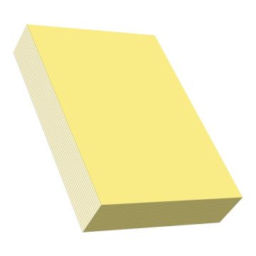 3 Sheet Card (A3) 160gsm Light Yellow 100 Sheets