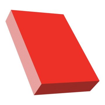 3 Sheet Card (A4) 160gsm Chili Red 100 Sheets