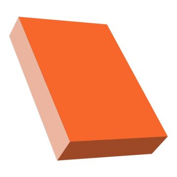 3 Sheet Card (A4) 160gsm Cyber Orange 100 Sheets