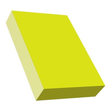3 Sheet Card (A4) 160gsm Cyber Yellow 100 Sheets