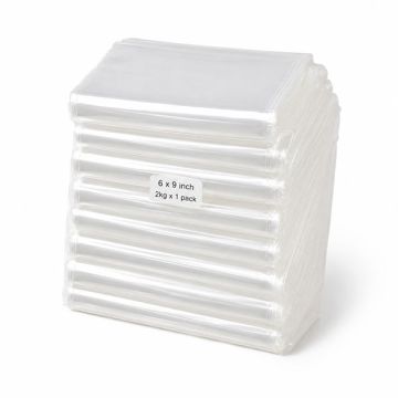 PP Plastic Bag 6 x 9 Inch 0.04mm 2kg Pack