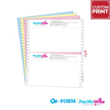 QForm Computer Form Custom Printing 2 Up Direct Factory 9.5x11