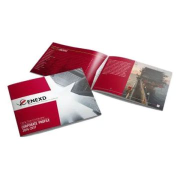 Customized Digital Printing Booklet with Self Cover (Landscape)