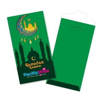 Custom Green Packet Printing Sampul Raya Angpao Full Colour
