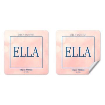 Custom Square Die Cut Printing Label