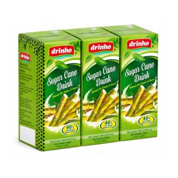 Drinho Sugarcane Drink 250ml x 6 Packs