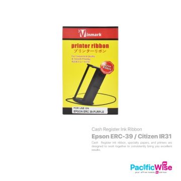 Epson ERC-39 / Citizen IR31 Purple Cash Register Ribbon