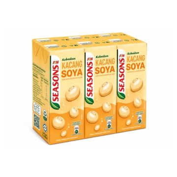 F&N Seasons Soya Bean Drink 250ml x 6 Packs
