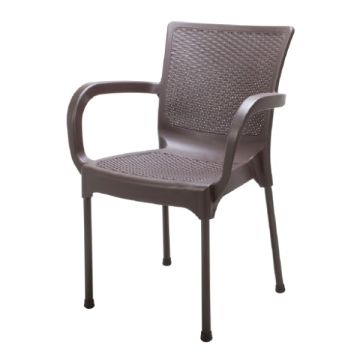 Felton Bamboo Armrest Chair FCA 2038 Random Colour 1 Unit