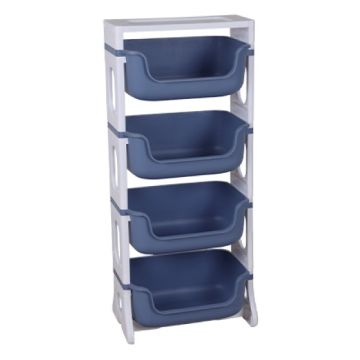 Felton 4 Tier Storage Rack F4T 2983 Random Colour 1 Unit