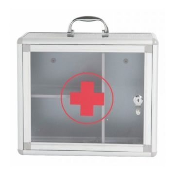 WB635 Lockable First Aid Box Aluminium Frame