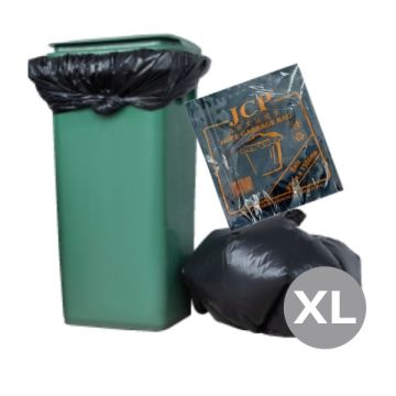 Extra Large Black Garbage Bag 32" x 40" 50pcs