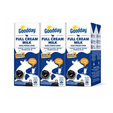 Goodday UHT Full Cream Milk 200ml x 6 Packs