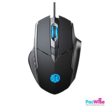 INPHIC W1 Wired Gaming Mouse Silent Click RGB Light-Black-2