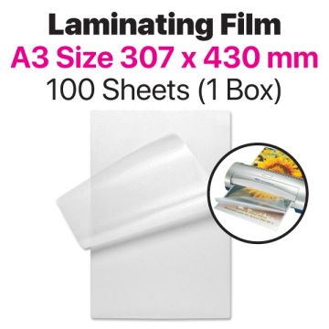 A3 Laminating Film 100 Micron Premium 100 Sheets