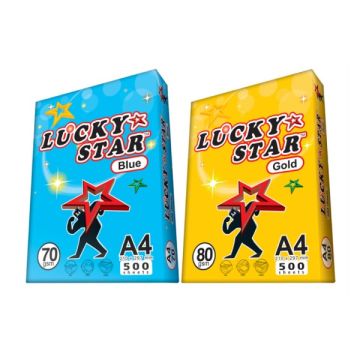 Lucky Star A4 Copier Paper 70/80gsm Smooth Print 500 Sheets