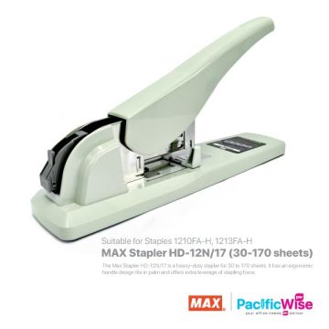 Max HD-12N/17 Heavy Duty Stapler 30-170 Sheets