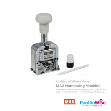 MAX Numbering Stamp