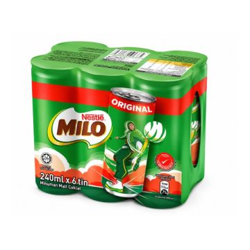 Milo Actigen-E Can 240ml x 6 Cans