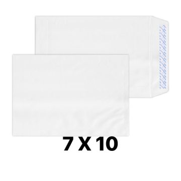 White Non-Window Envelope 7 x 10 Inch 50pcs / 500pcs