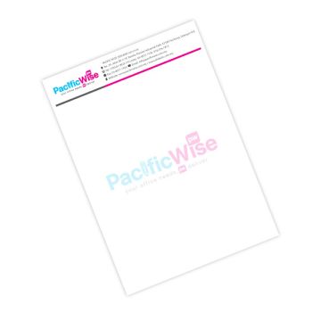 Customized Printing Letterhead A4 100gsm Conqueror 3 Colour