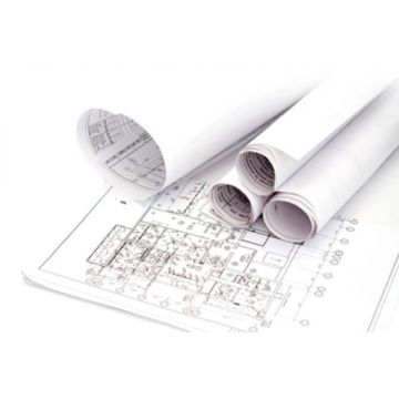 Plotter Paper Roll A1 594mm 80gsm CAD Drawing Paper