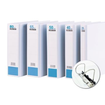 2D Ring File Binder A4 Hard Cover Side Pocket