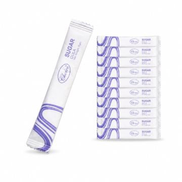 White Sugar Stick 5g 50 Sachets Pack