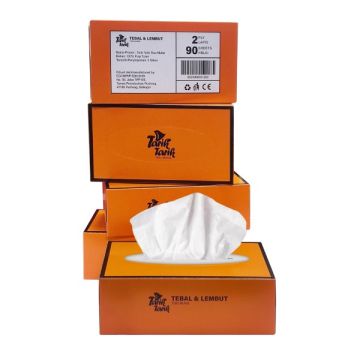 TarikTarik Facial Tissue 2 Ply Thick & Soft 90 Sheets
