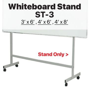 ST-3 Whiteboard Stand With Lockable Castors