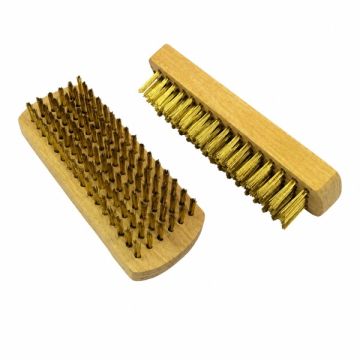 Wire Brush Rectangular 101 Coarse Copper Cleaning Brush