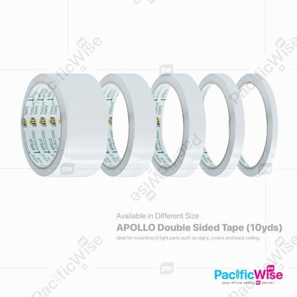 Apollo Double Sided Tape (10yds)
