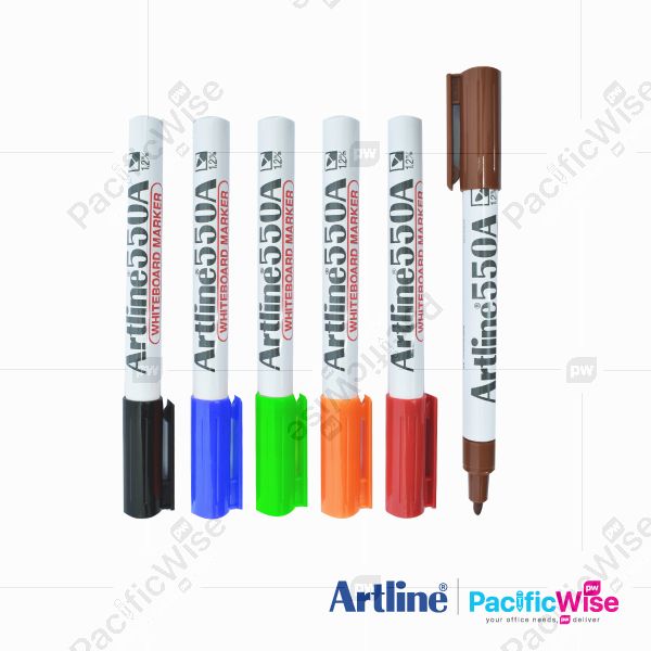 Whiteboard Marker/Artline/550A/Pen Papan Putih/Writing Pen/1.2mm