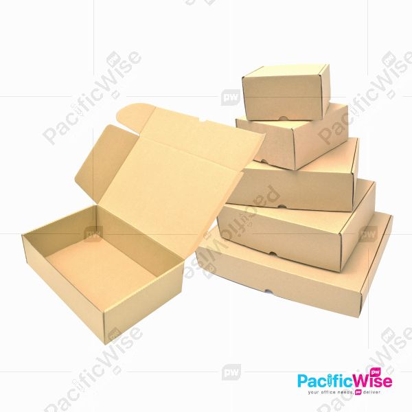 Cardboard Box/Artzone Cardboard Brown Gift Box/Kotak Keras/Craft Box/Packing Product