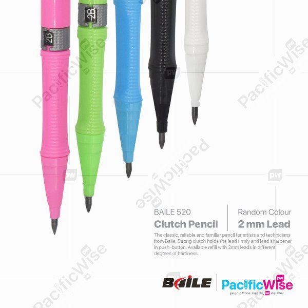 Baile/Clutch Pencil/Pensil Klac/Writing Pen/520