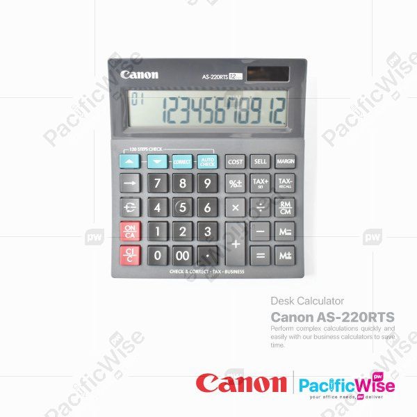 Canon Calculator/Kalkulator/AS-220RTS