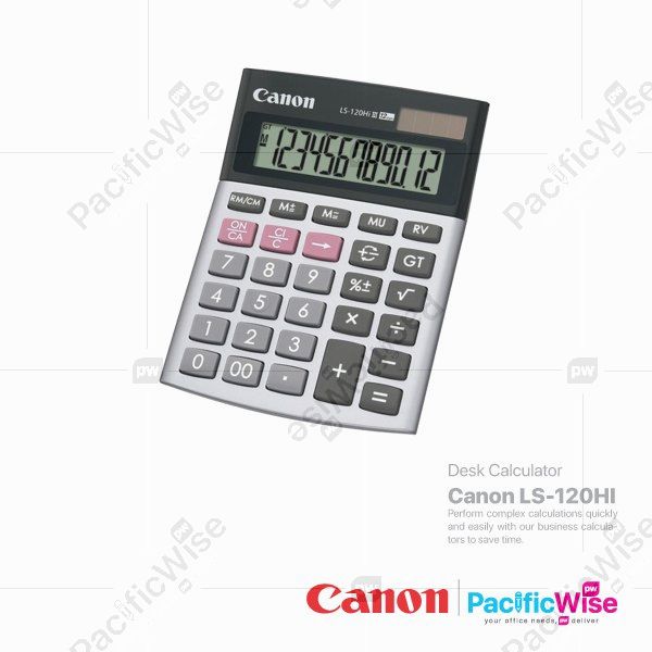 Canon Calculator/Kalkulator/LS-120HI
