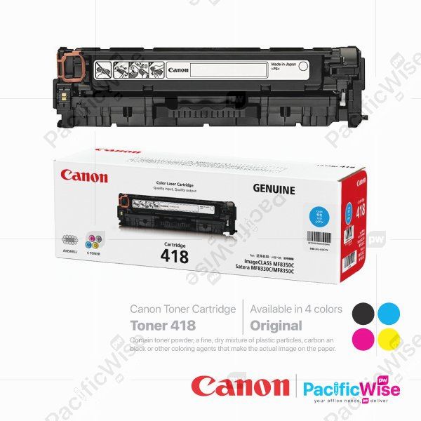 Canon Toner Cartridge 418 (Original)