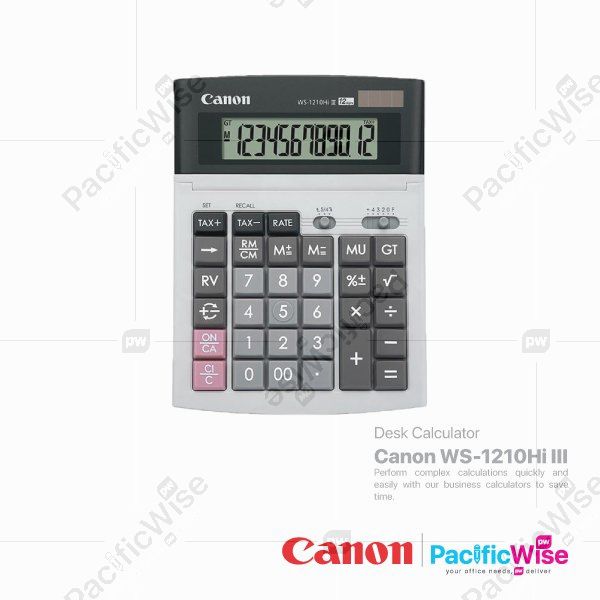 Canon Calculator WS-1210Hi III