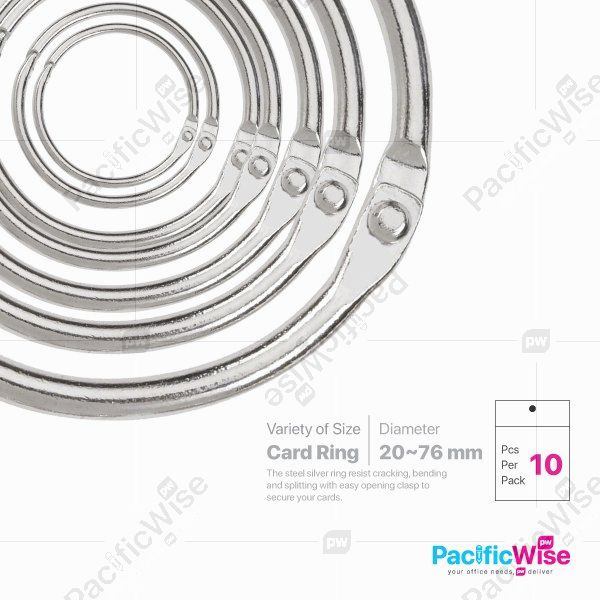Card Ring/Binder Ring/Cincin Pengikat/Binder Accessories