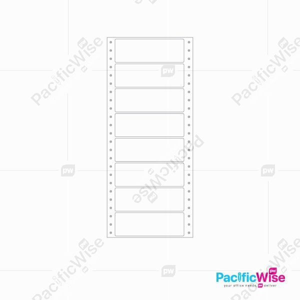 Computer Sticker Label 1 Panel (5,000pcs)