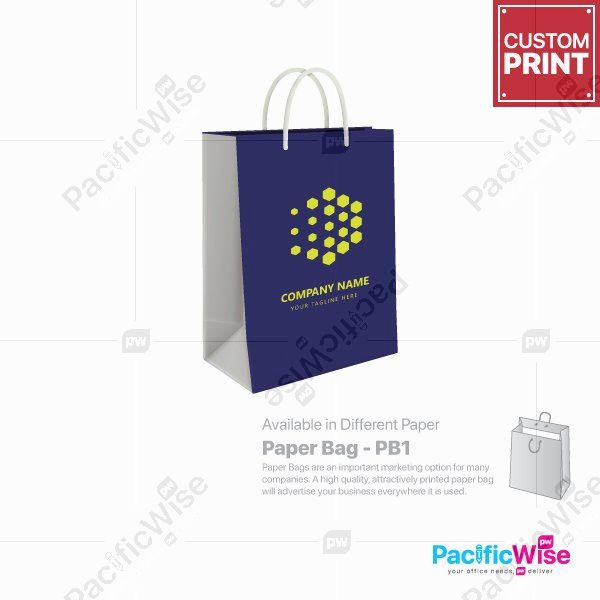 Customized Printing Paper Bag (PB1)