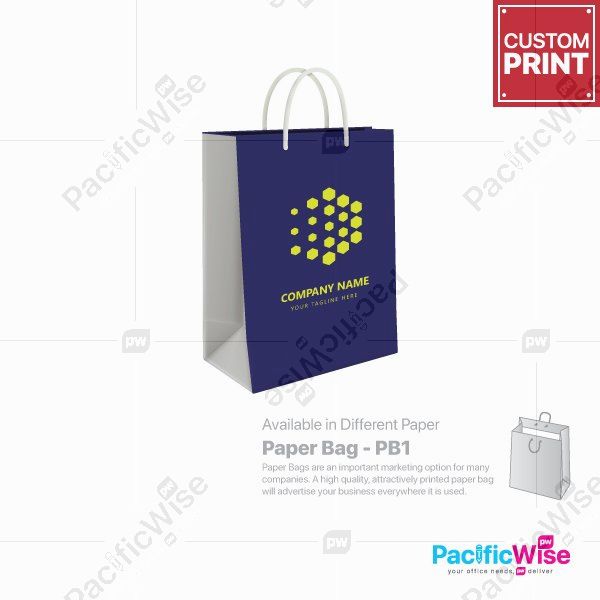 Customized Printing Paper Bag (PB1)