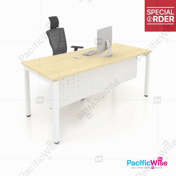 Office Table/Desk & Work Tables/U Series/UR1875/Meja Office/Meja Kerja/Office Desk/Rectangular Table