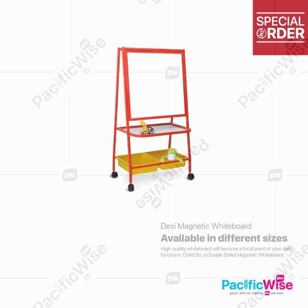 Dexi Magnetic Whiteboard With Basket
