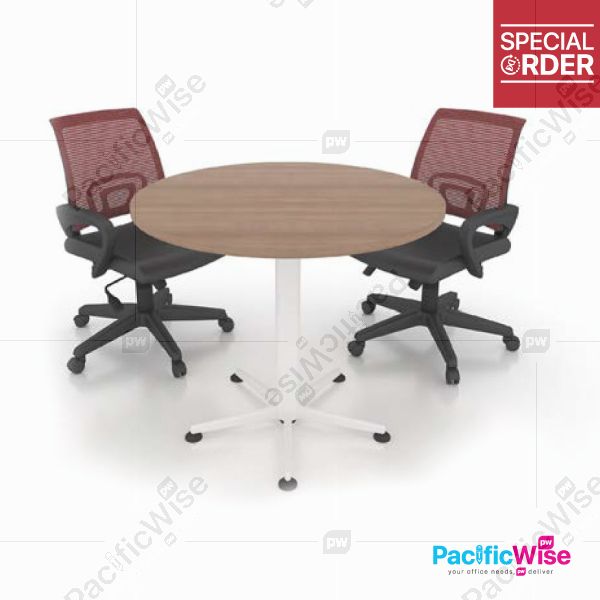 Office Table/Discussion Table/Metal Star Leg/DT-S 900/Meja Office/Meja Perbincangan/Round Table