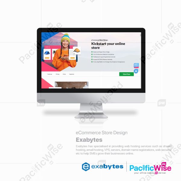 Exabytes E-Commerce Store Design 