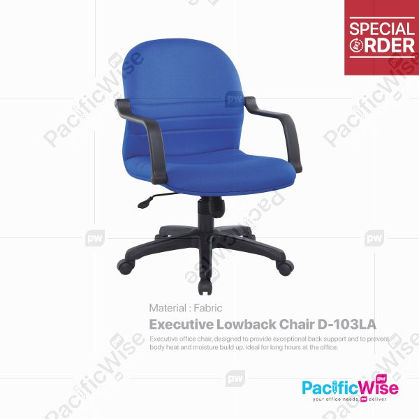 Executive Lowback Chair/Kerusi Eksekutif Rendah D-103LA