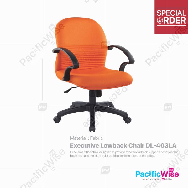 Executive Lowback Chair/Kerusi Eksekutif Rendah DL-403LA