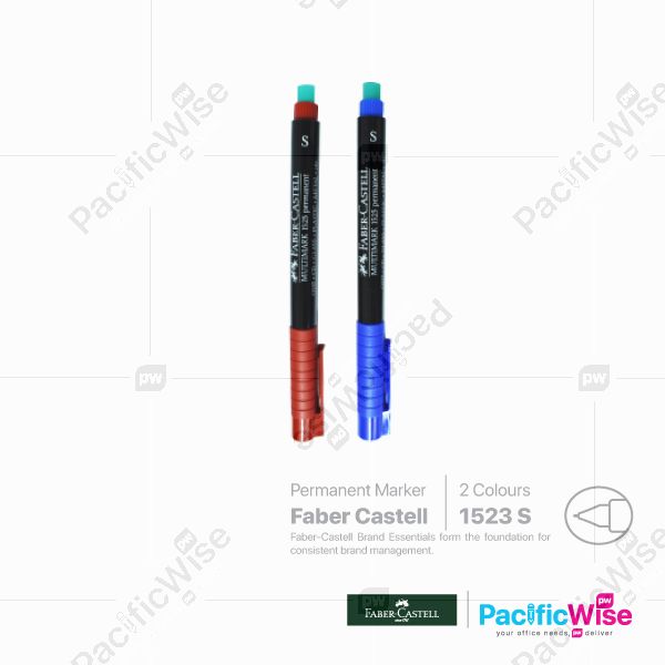 Faber Castell/Permanent Marker/Penanda Kekal/Writing Pen/1523/0.4mm